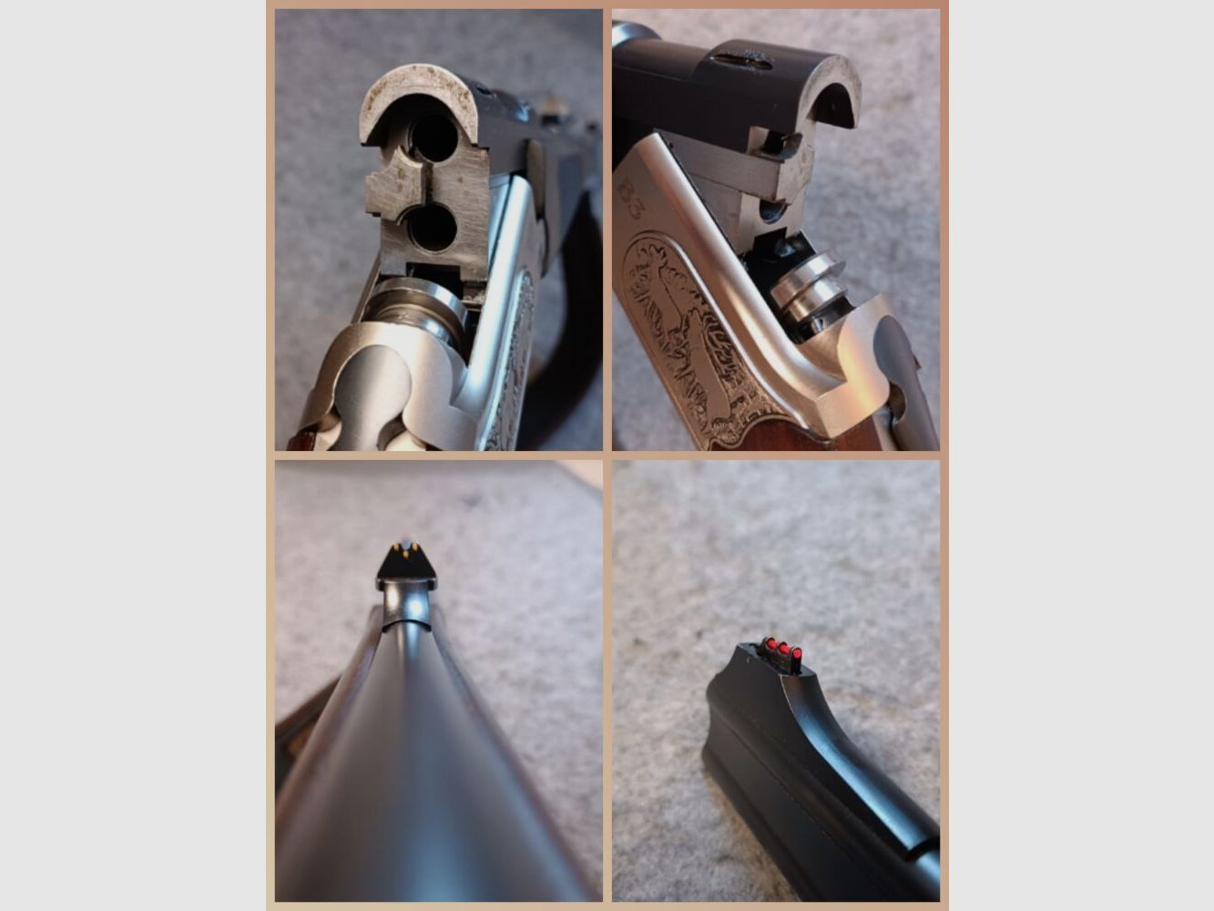 Merkel Suhl B3 Jagd Bockdoppelbüchse mit ZF S&B Zenith 1,5-6x42