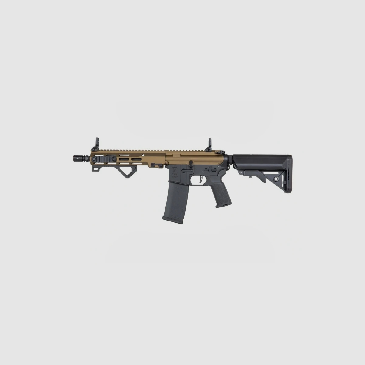 SA M4 CQB M-LOK (SA-P23 PRIME™ Aster II ETU BLDC™) Karabin Airsoft Wolno od 18 – Chaos Bronze -F-
