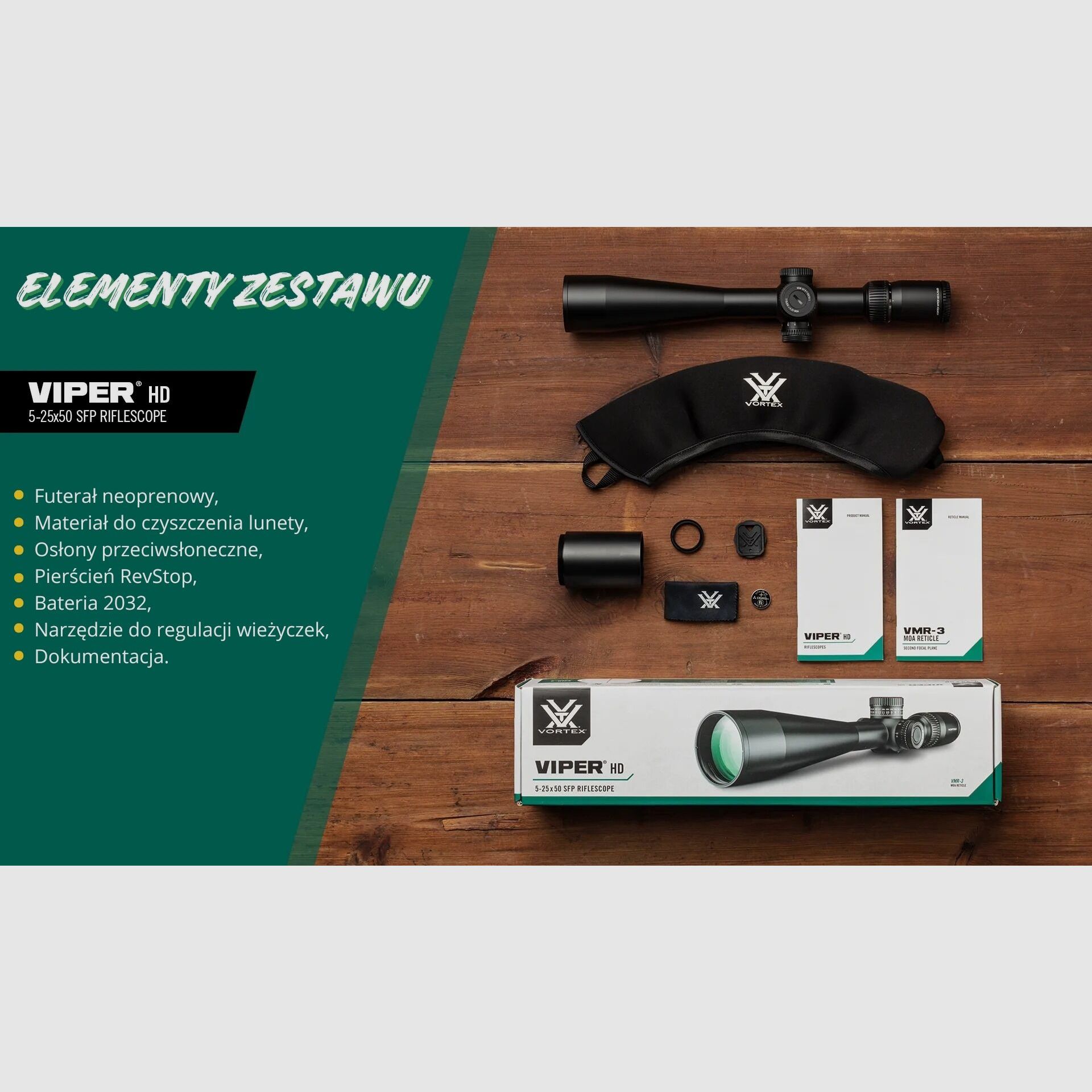 Zielfernrohr VORTEX VIPER 5-25x50 30 mm AO VMR-3 MRAD, Bild 20 von 20