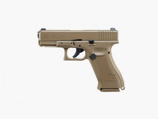 Pistola de aire comprimido Glock 19X cal. 4,5 mm (.177) 2,0J Blowback FDE