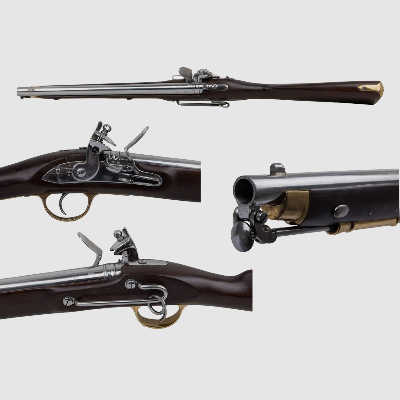 Vorderlader Steinschlossgewehr Paget Cavalry Carbine Kavalleriegewehr 1808 Kaliber .61 bzw. 15,5 mm (P18)