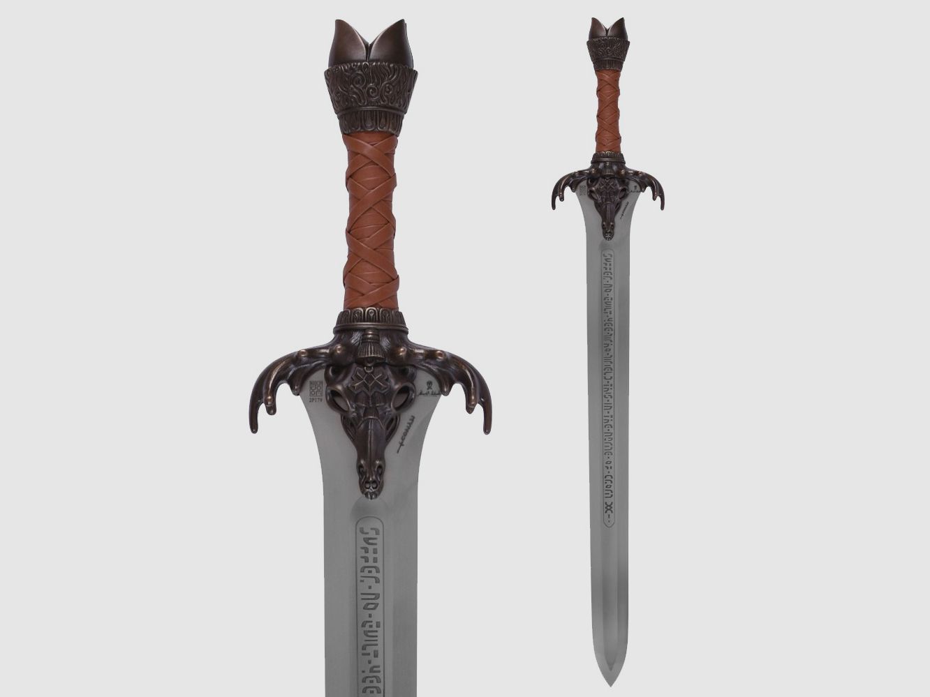 Conan Father Schwert mit Gravierung