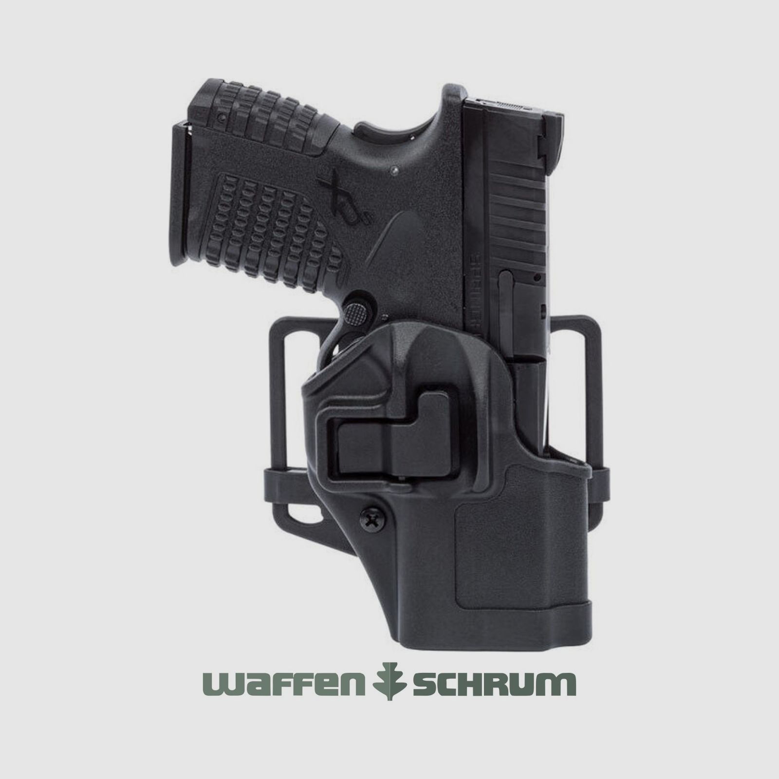 Blackhawk Belt Holster Serpa CQC Plastic - Paddle Glock 19/23(non Gen5)/32/36 & CZ P10C Right