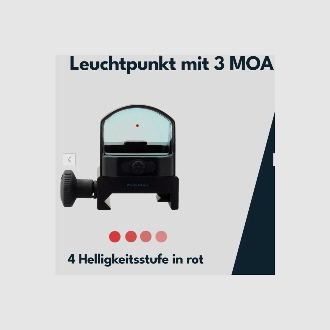 Victoptics RDSL01 V2 1x18x22 - Leuchtpunktvisier