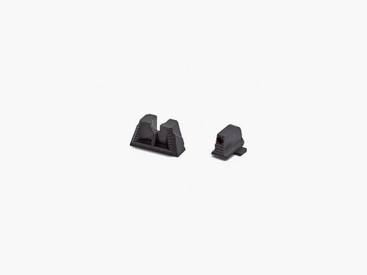 Strike Industries SI-P320-SIGHTS-SH-Strike Eisen Vorder- und Hintervisiere für SIG Sauer P320 - Schalldämpferhöhe-Stahl
