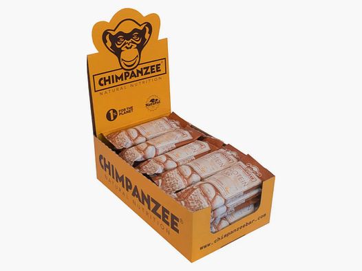 Chimpanzee Riegel Bio Protein Bar Erdnussbutter 20 Stück