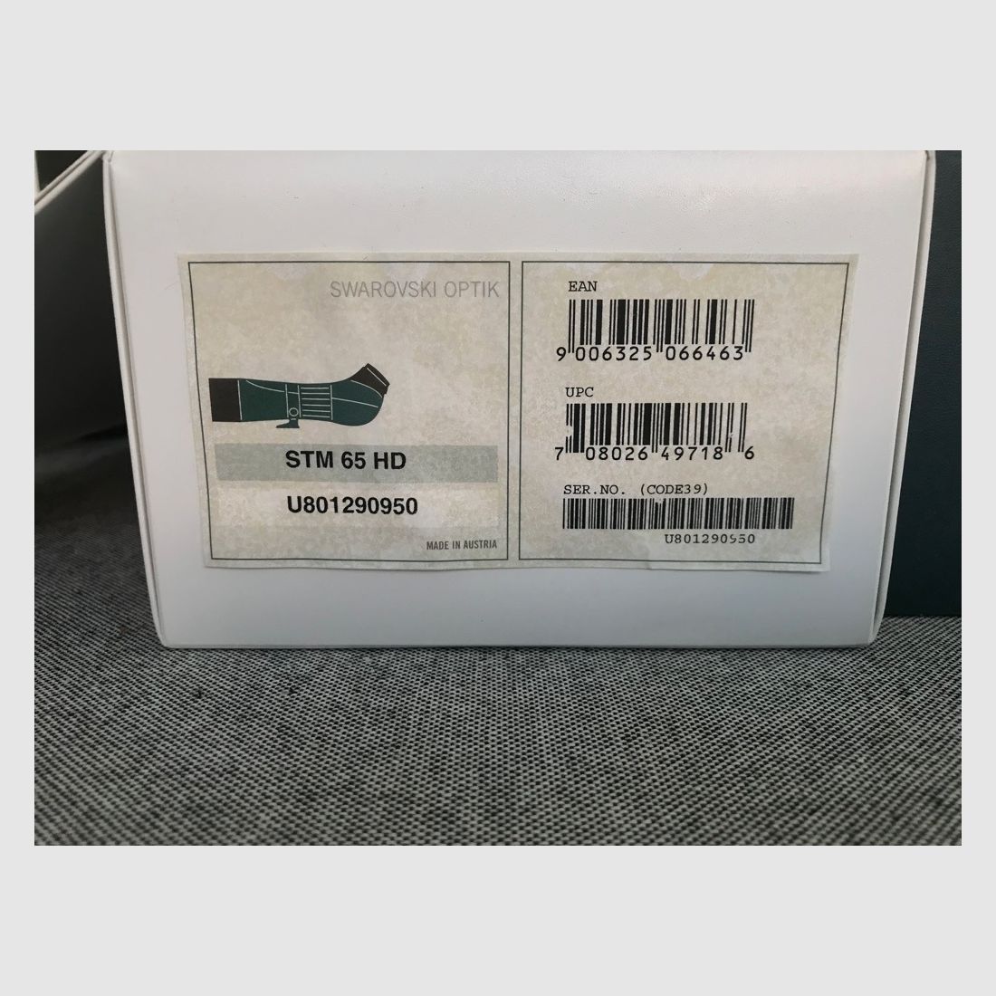 Swarovski telescopi/spektiv STM 65 HD, oculare 25-50x, custodia "come nuovo