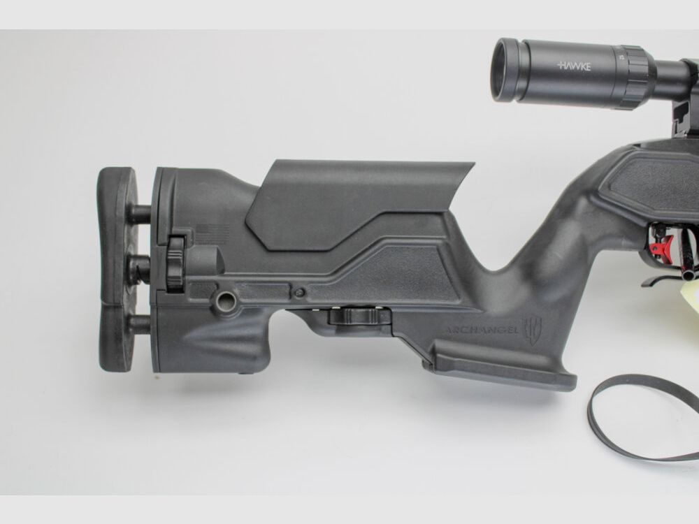 Rifle SL Ruger 10/22 cal. .22lr con cañón de competición y culata Archangel ZF Haw .22lr