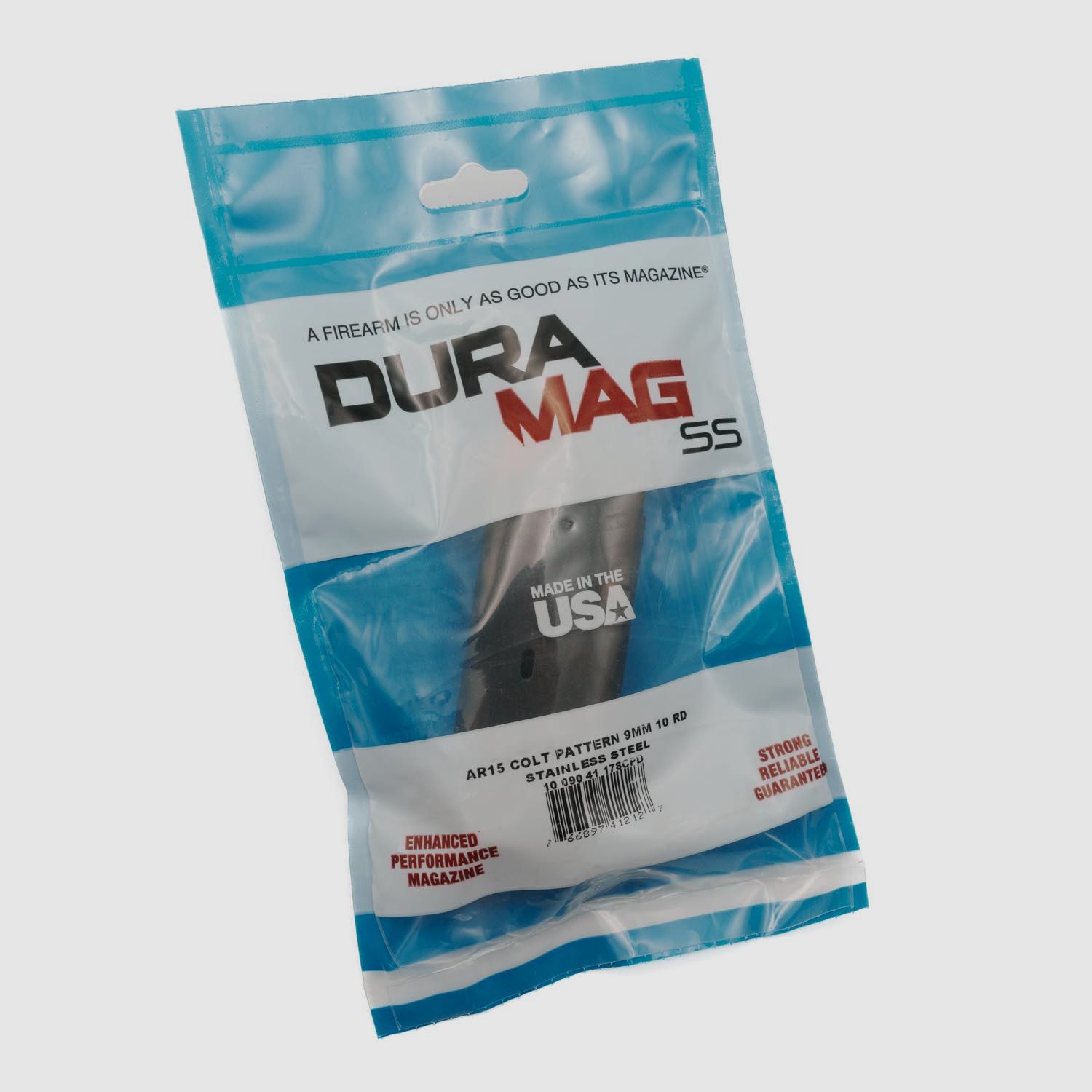 DURAMAG AR Magazin 9mm Luger - Patrón Colt (10 disparos)
