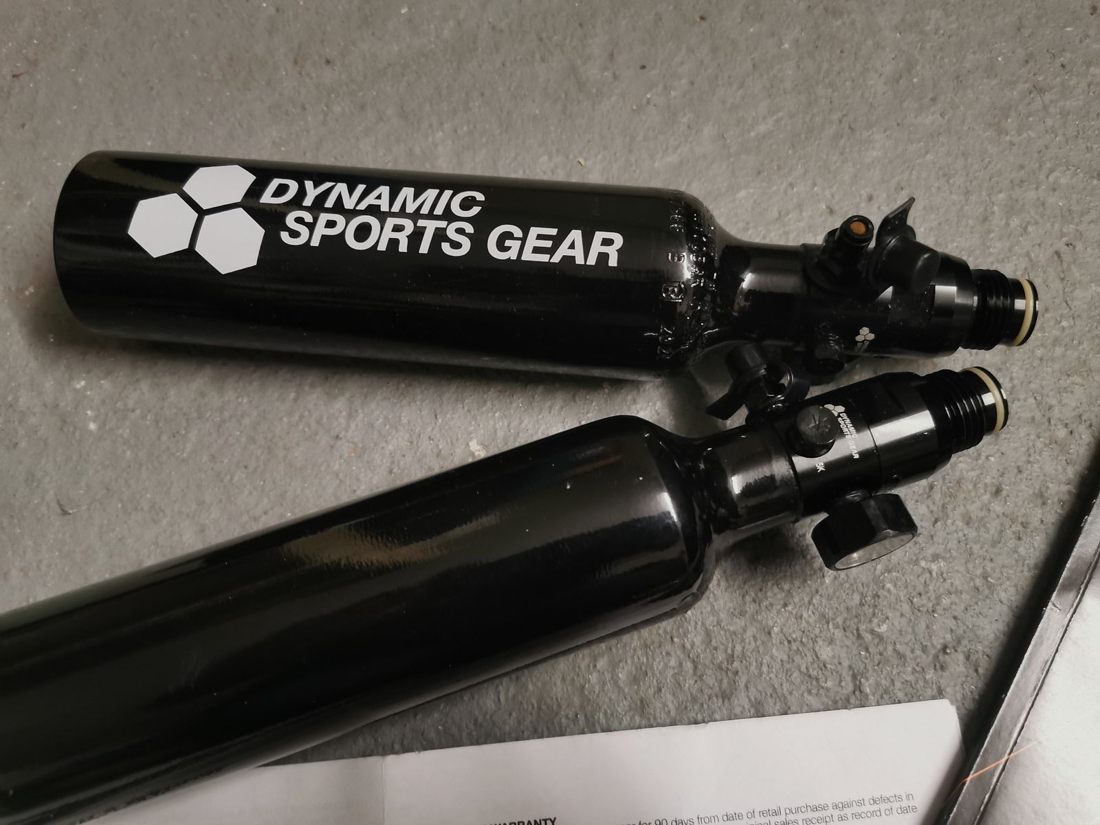 Steambow Bulldog 440 Excalibur Armbrust m. pneumatischem Spanner und viel Zubehör