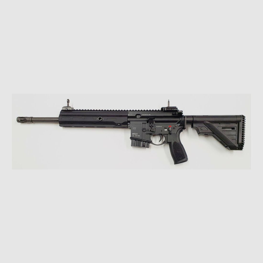 Heckler & Koch Heckler & Koch MR223 A3 Slimline 14,5" SPORT Edizione speciale, Nero .223Rem Nero BKA-Bescheid
