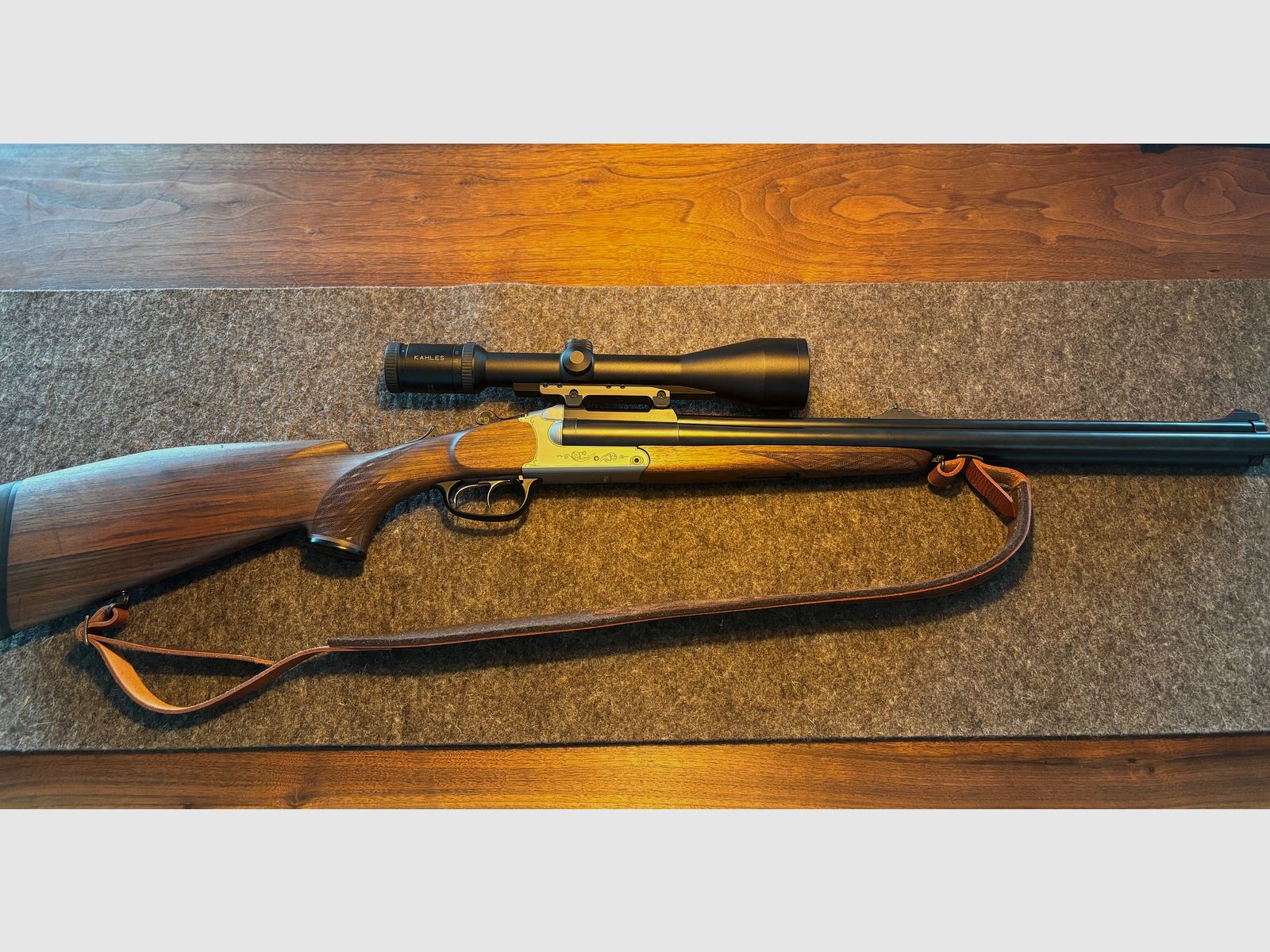 Blaser D99 Drilling Kal. .30R; 20/76; EL 5,6x52R in 1a Zustand 
