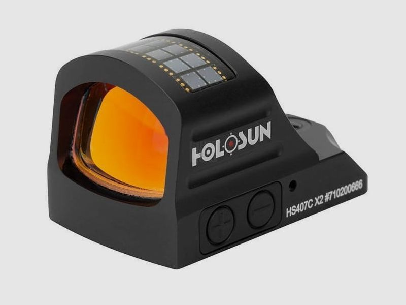 Holosun HS407C X2 visor de punto rojo, imagen 2 de 13