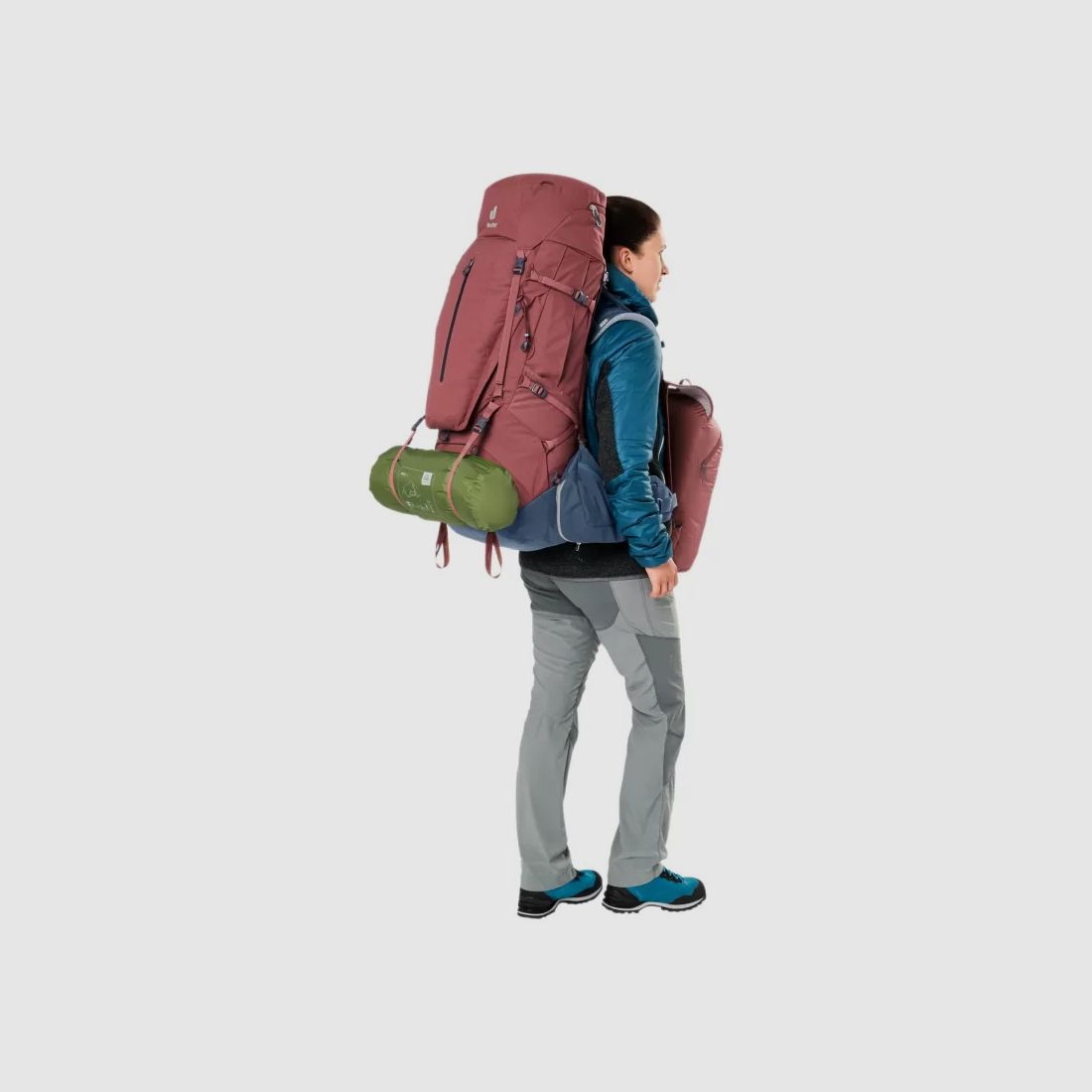Deuter Aircontact X 60+15 SL Rot, Bild 2 von 12