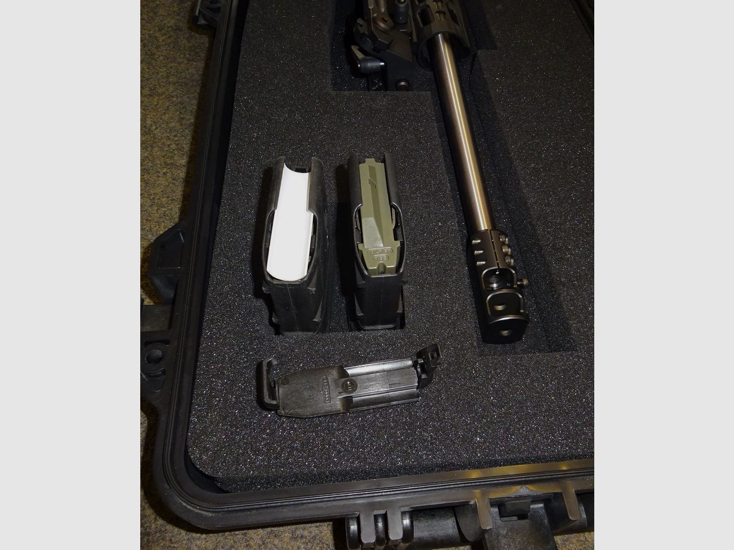 like new RUGER Precision Rifle RPR in 6,5mmCreedmoor + interchangeable barrel .308Win + scope VORTEX "ViperPST" 5-25x50