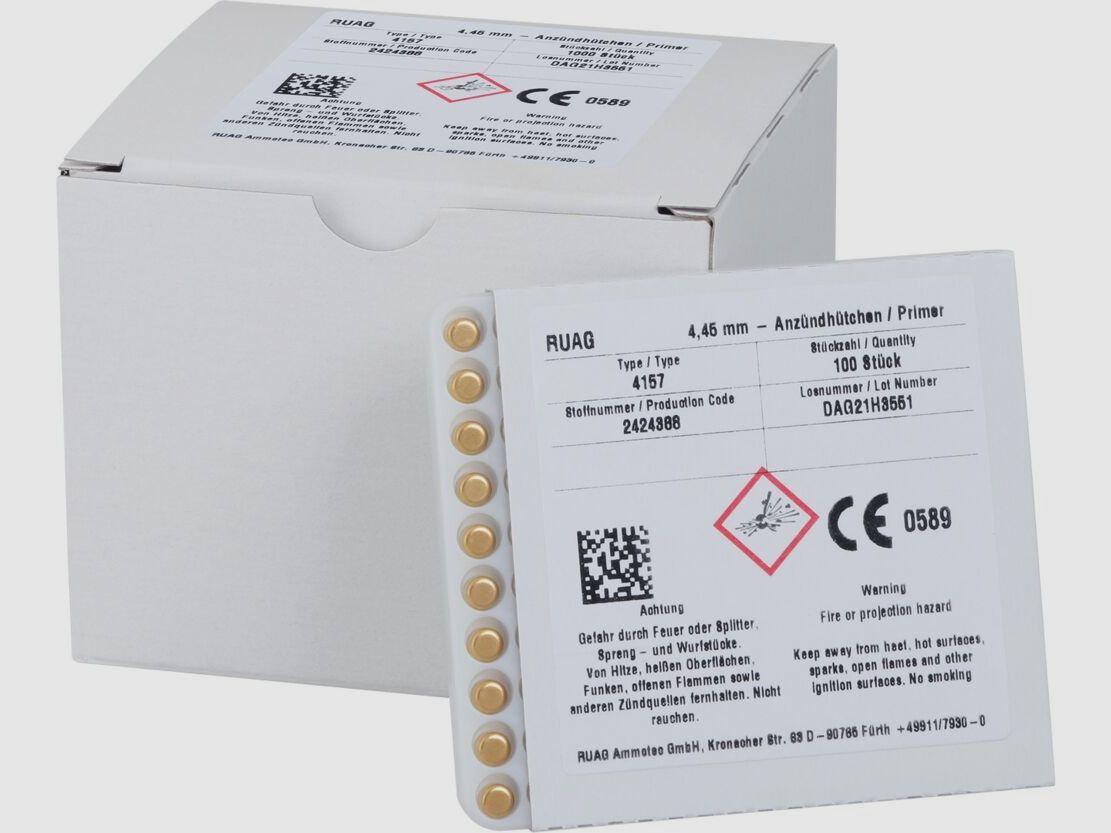 Geco Ambosszündhütchen 100STK