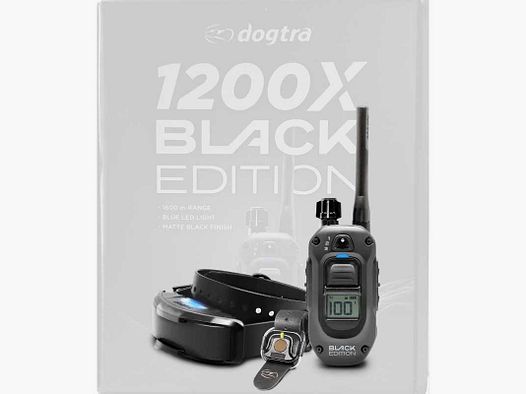 Training Collar Dogtra 1200 X Black Edition