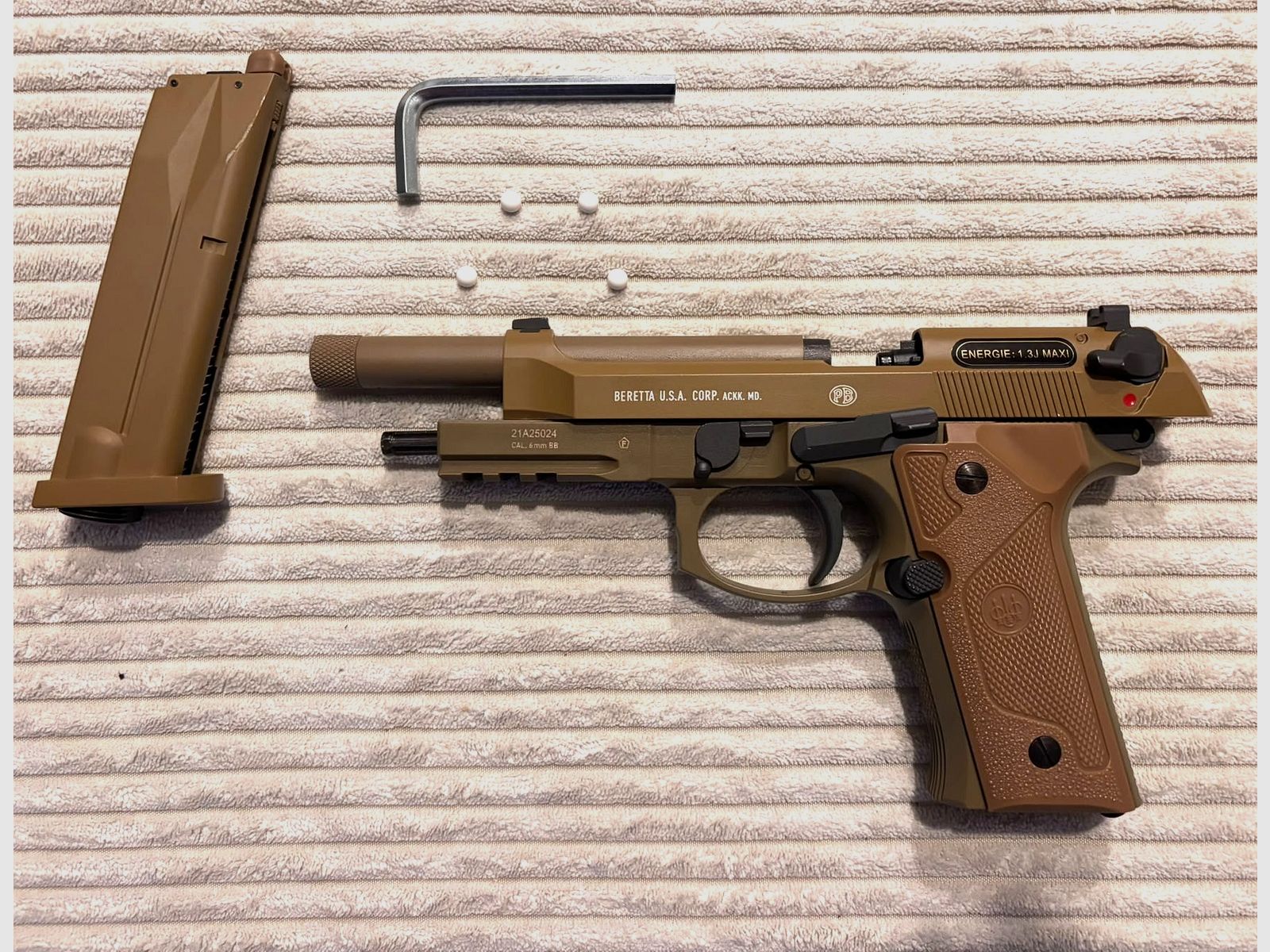 Replika Beretta M9A3 in Co2 als 6 mm BB Version, Bild 1 von 5