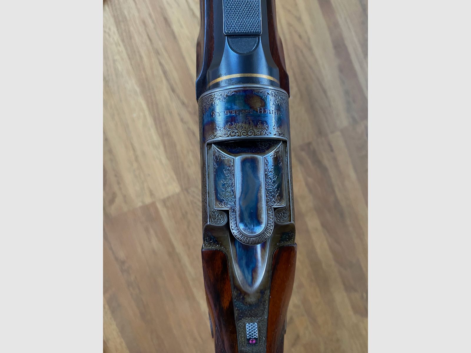 Hagn Blockbüchse Ralf Martini Canada Güllert Grabado Bunthärtung