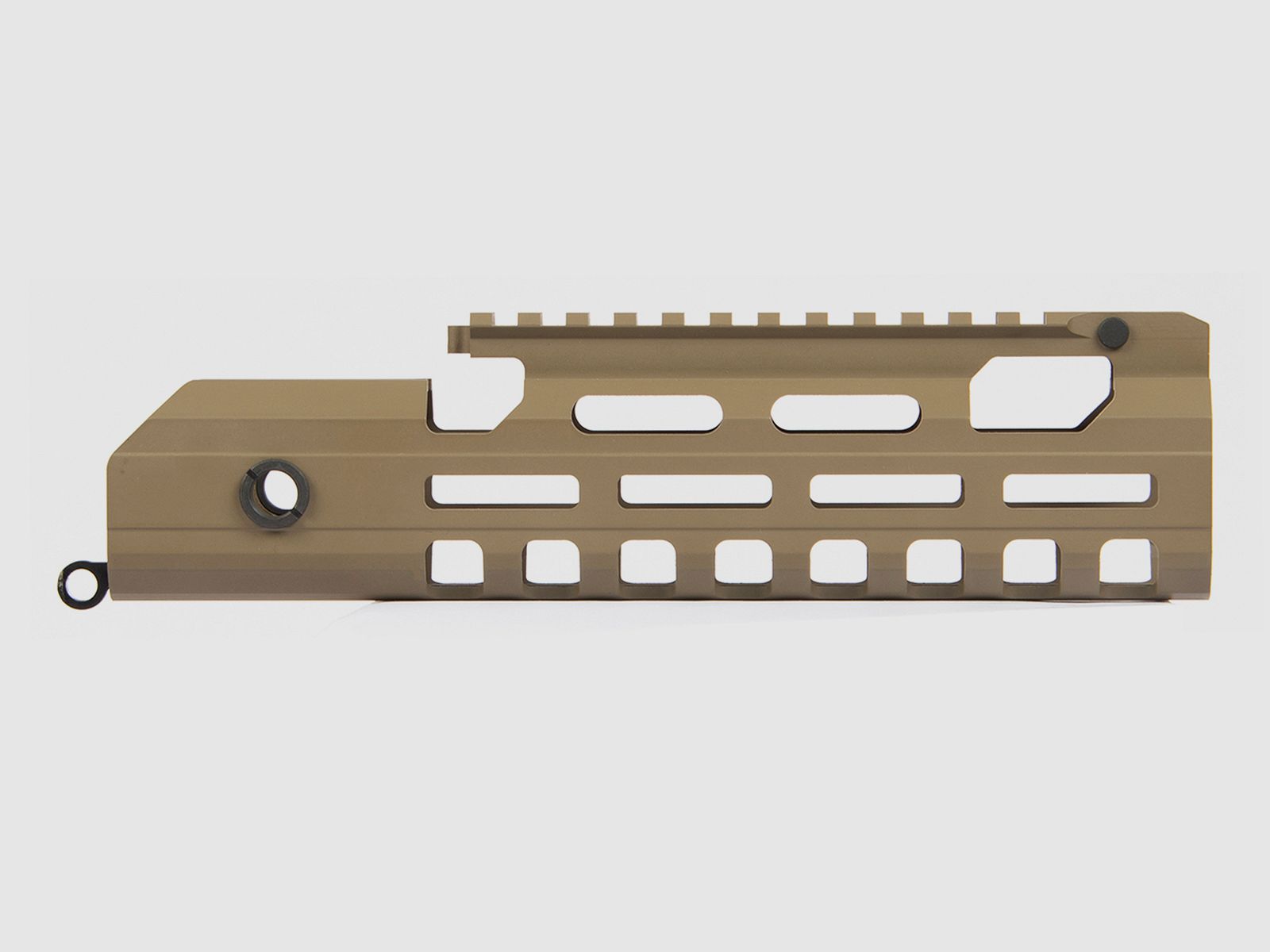 Ares Amoeba Mutant Quick Change Handguard 228mm Donker Aarde