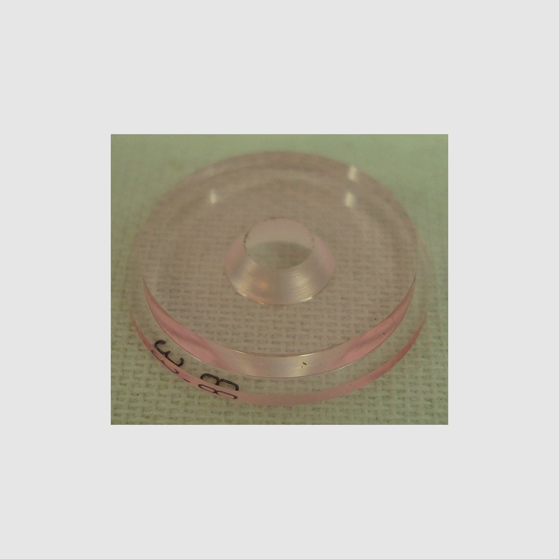 Klarsichtkorn 3,8mm - umbra