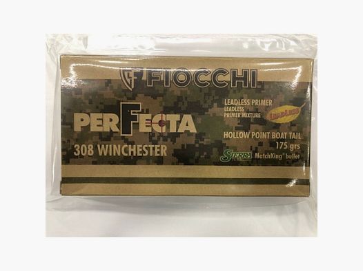 FIOCCHI CARICHE 308 WIN 175 GR