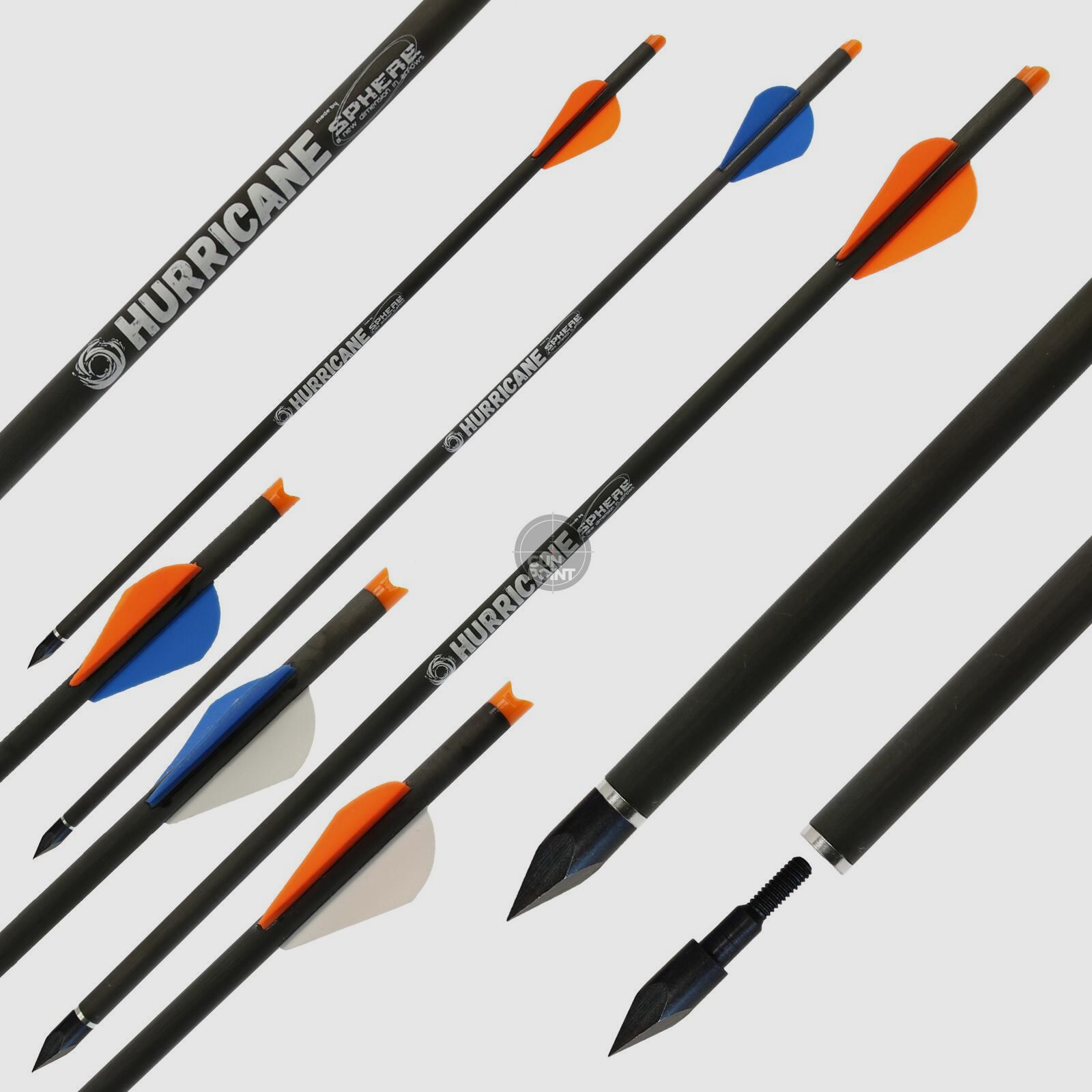 Armbrustbolzen | SPHERE Hurricane - Bodkin - Carbon - 16-22 Zoll