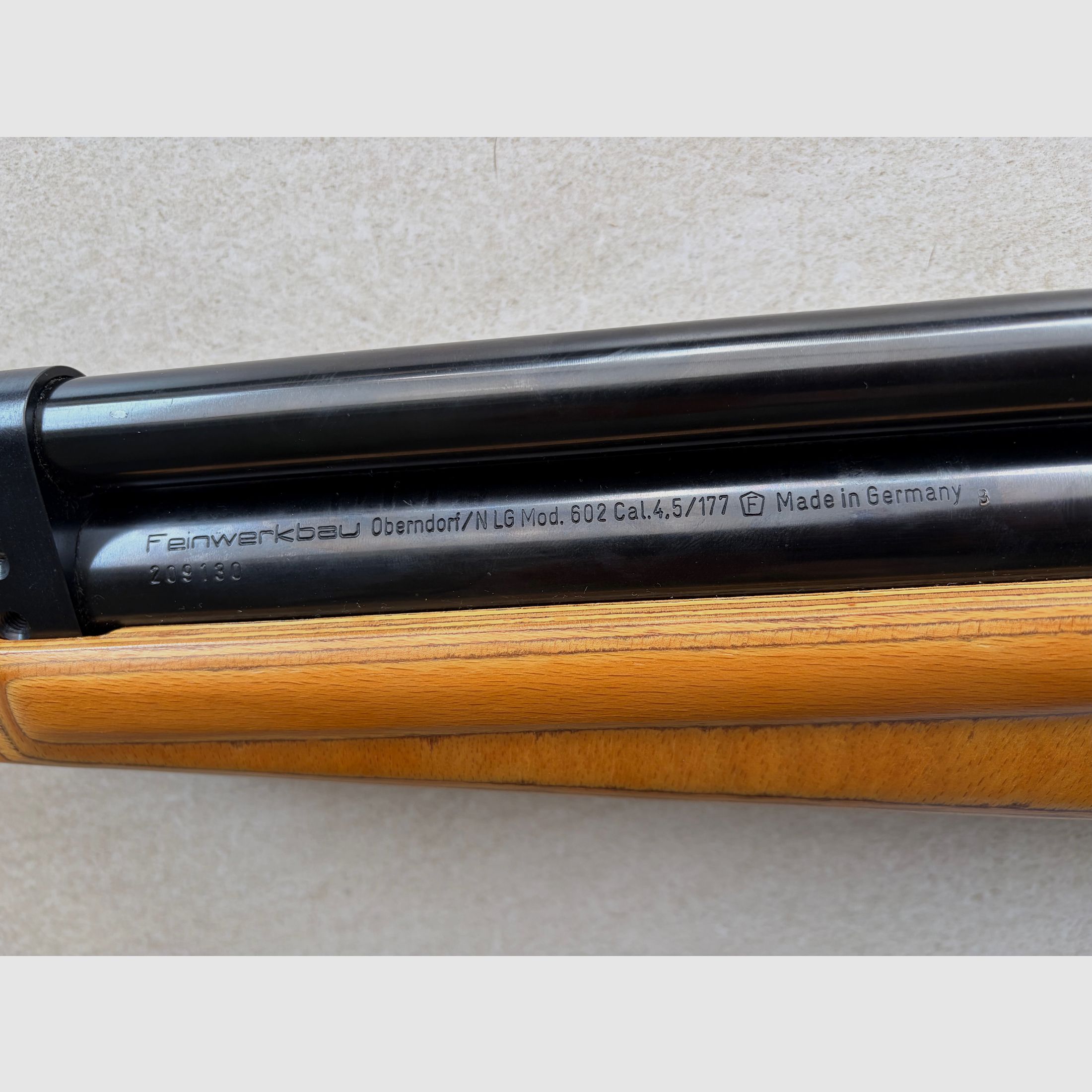 Feinwerkbau Modell 602 Cal. 4,5 mm – rifle de aire de precisión para tiradores deportivos y recreativos
