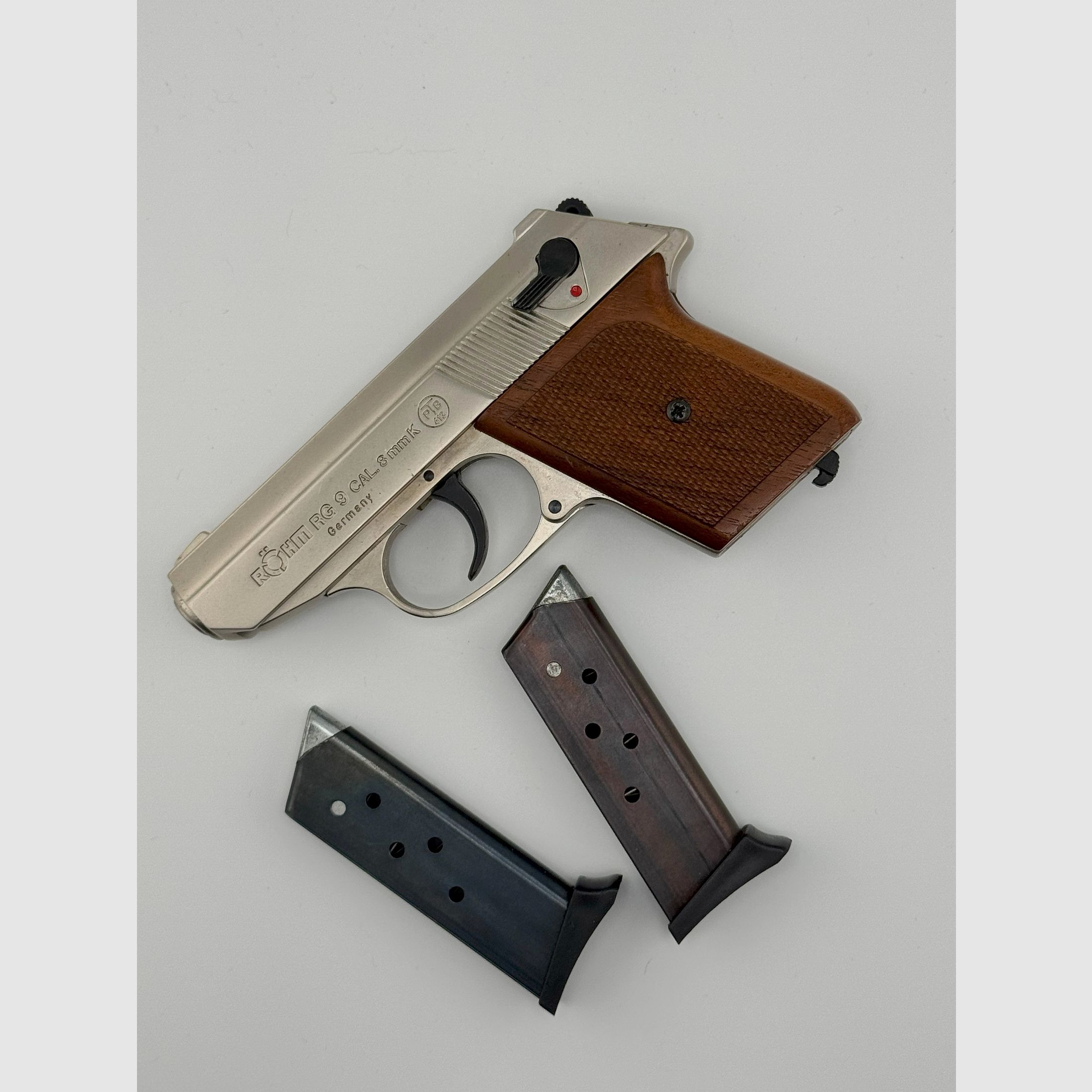 Röhm RG 9 nichelato - PTB 413 - Anno di prova KC (1992)