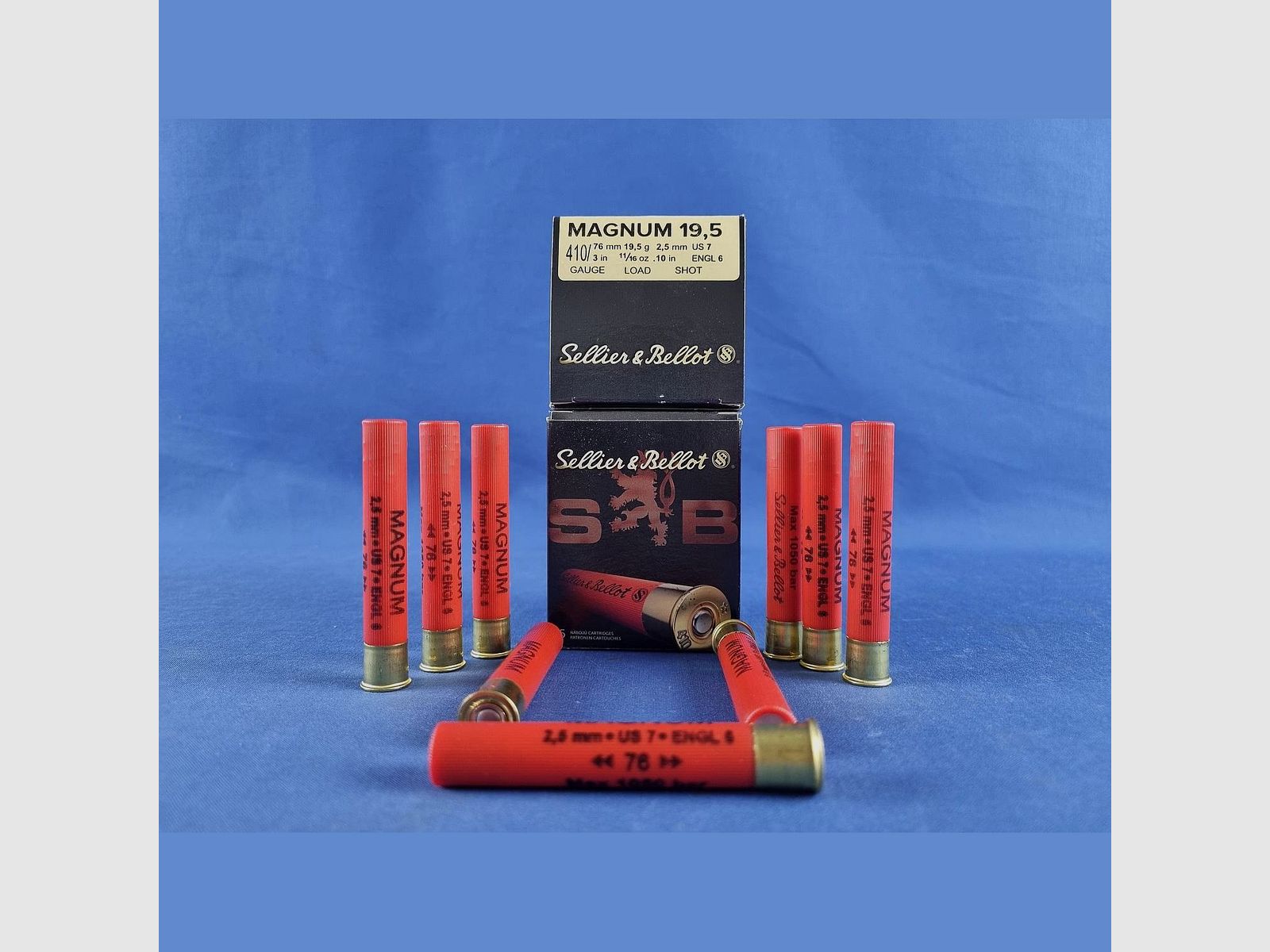 Sellier&Bellot .410/76 Jacht Plastic Magnum 2,5mm 19,5g