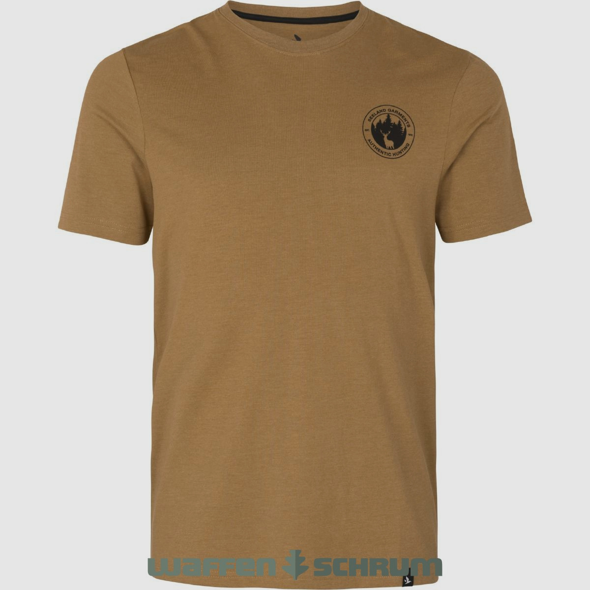 Seeland T-Shirt Saker Antique Bronze Melange
