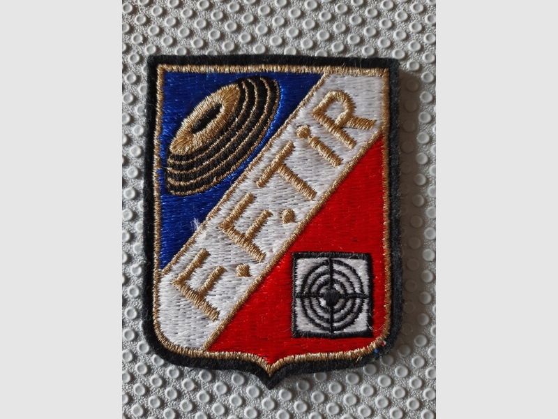Aufnäher, Französisches Verbandabzeichen, Schießsport F.F. TIR