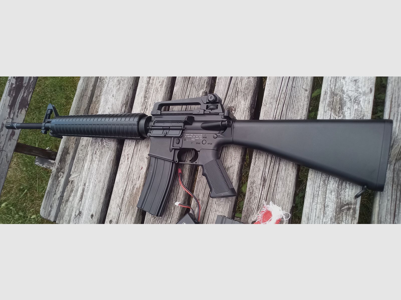 S-AEG Sturmgewehr Colt M16 A3  1,7 Joule ab 18 Jahren F Zeichen  ICS