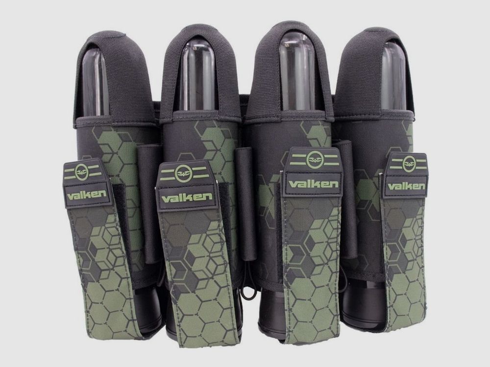 Valken Fate GFX 4+3 Paintball Battlepack (Cube Oliv Camo)