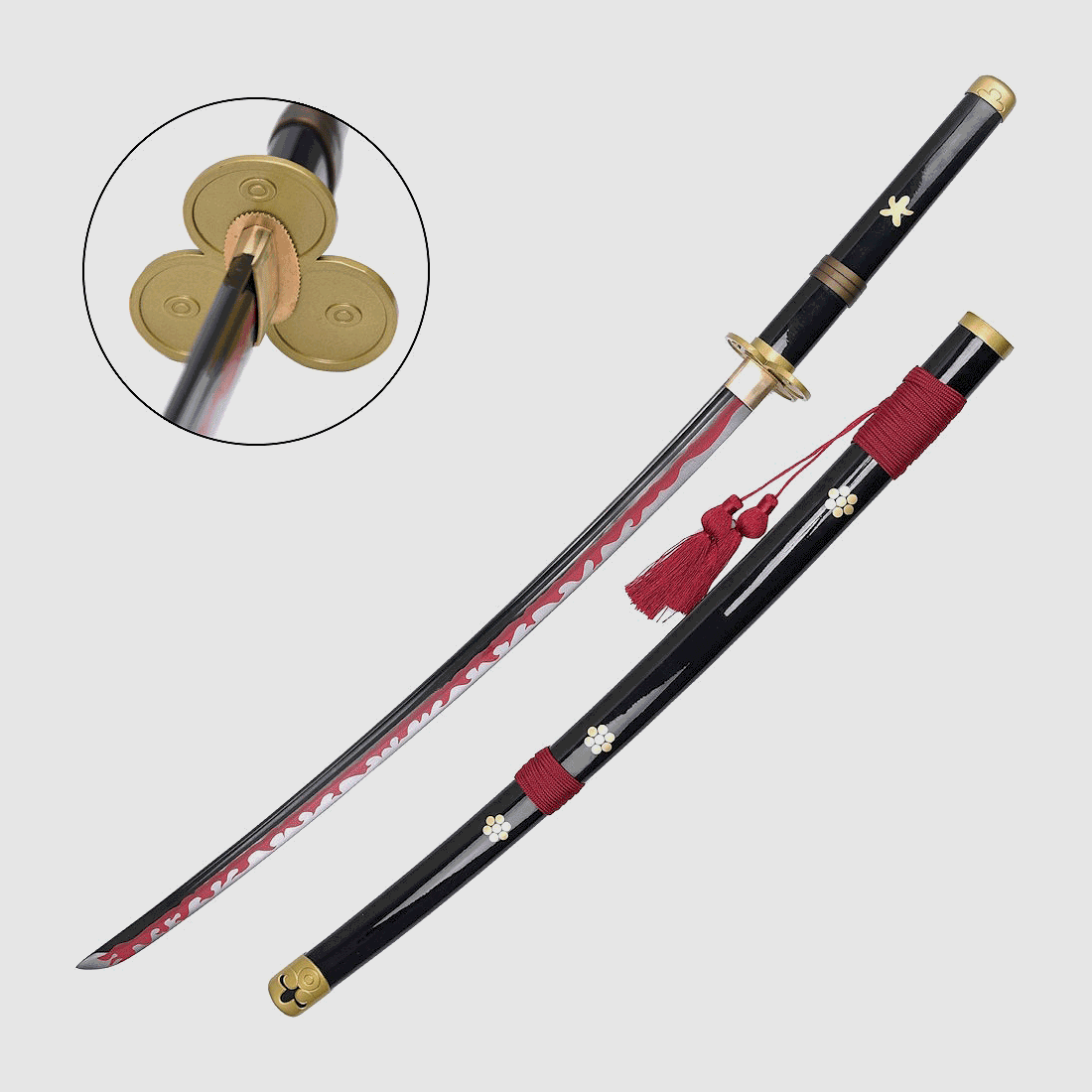 Enma Katana One Piece Ręcznie Wykonane