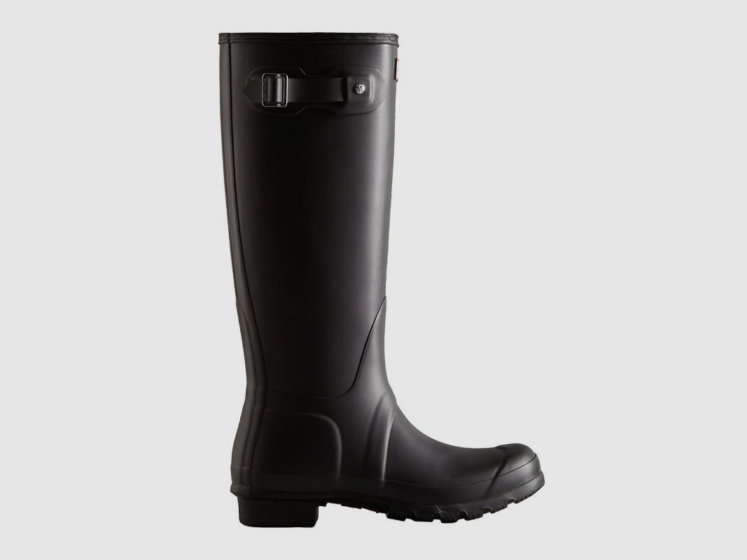 Hunter Boots Damen Stiefel Original Tall Wellington Black 7 UK - 40/41 EU