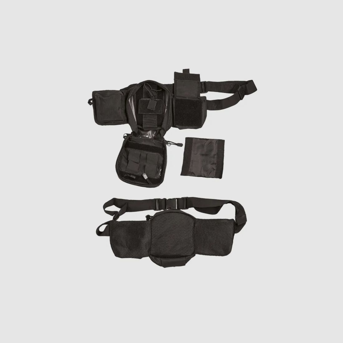 Sac banane tactique "Fanny Pack", noir