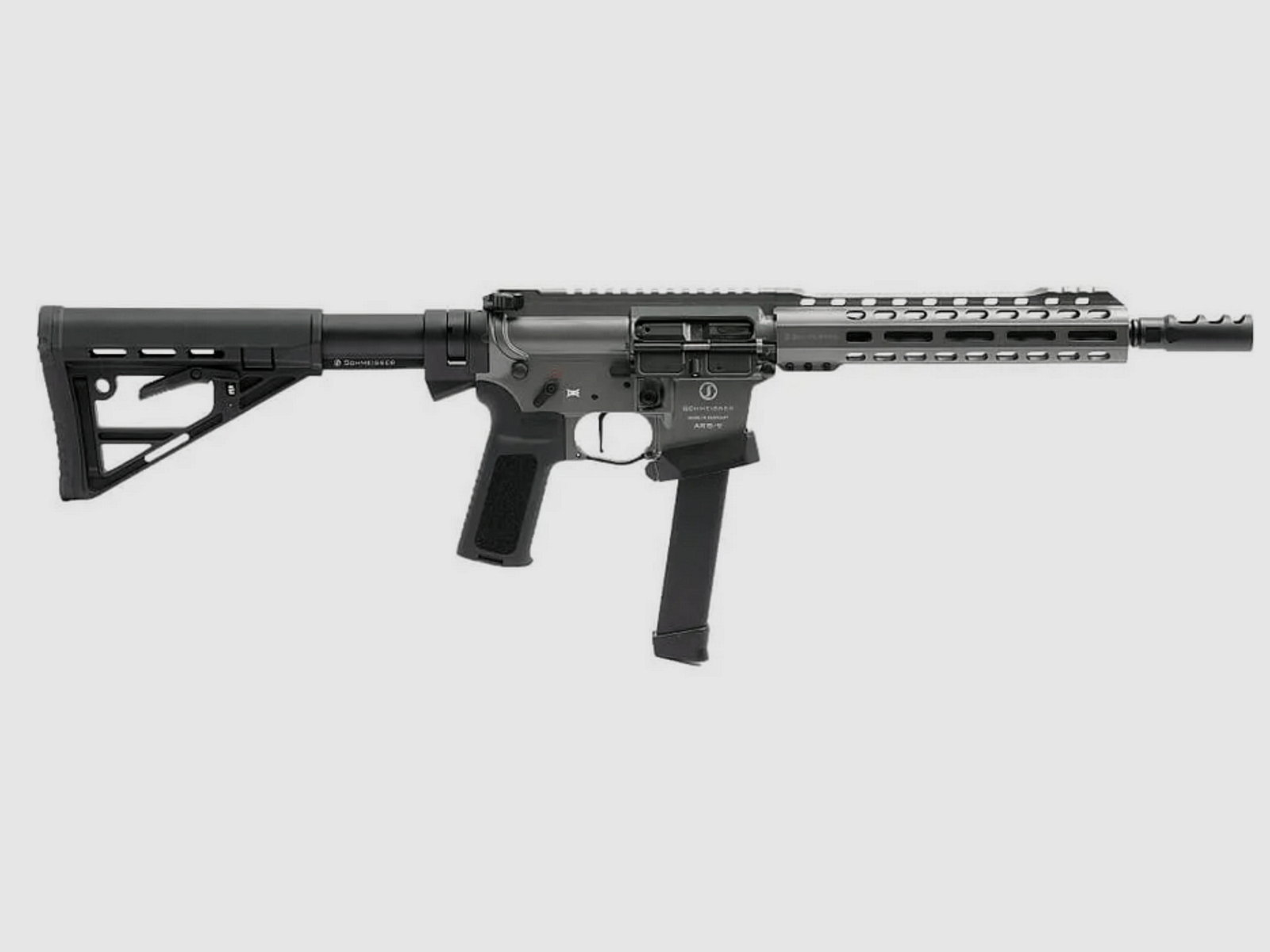 Schmeisser AR15-9 S4F 10,5" gris 9x19, image 1 sur 15
