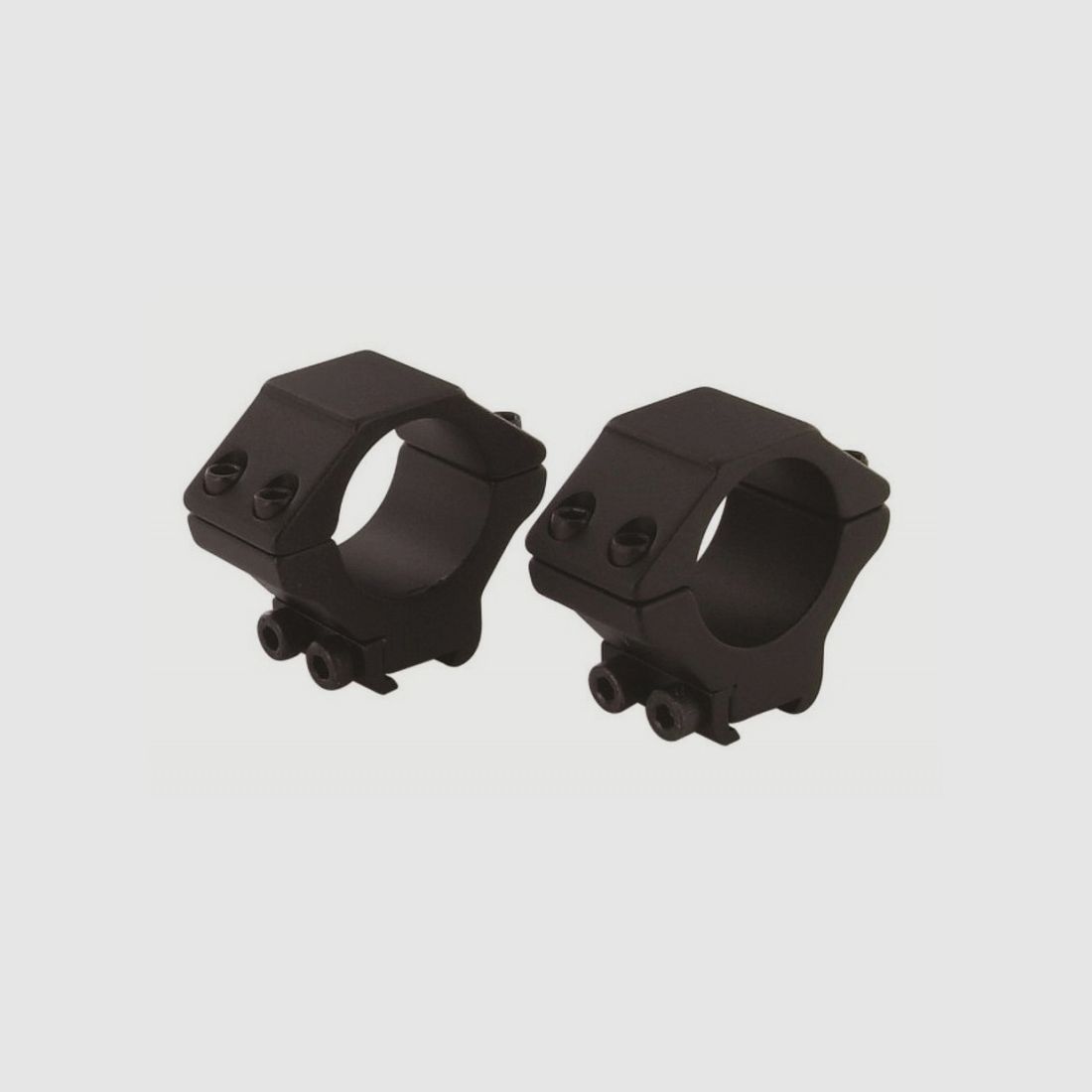 ANELLI DI MONTAGGIO IN ALLUMINIO PER RAIL DA 11 MM, immagine 1 di 2