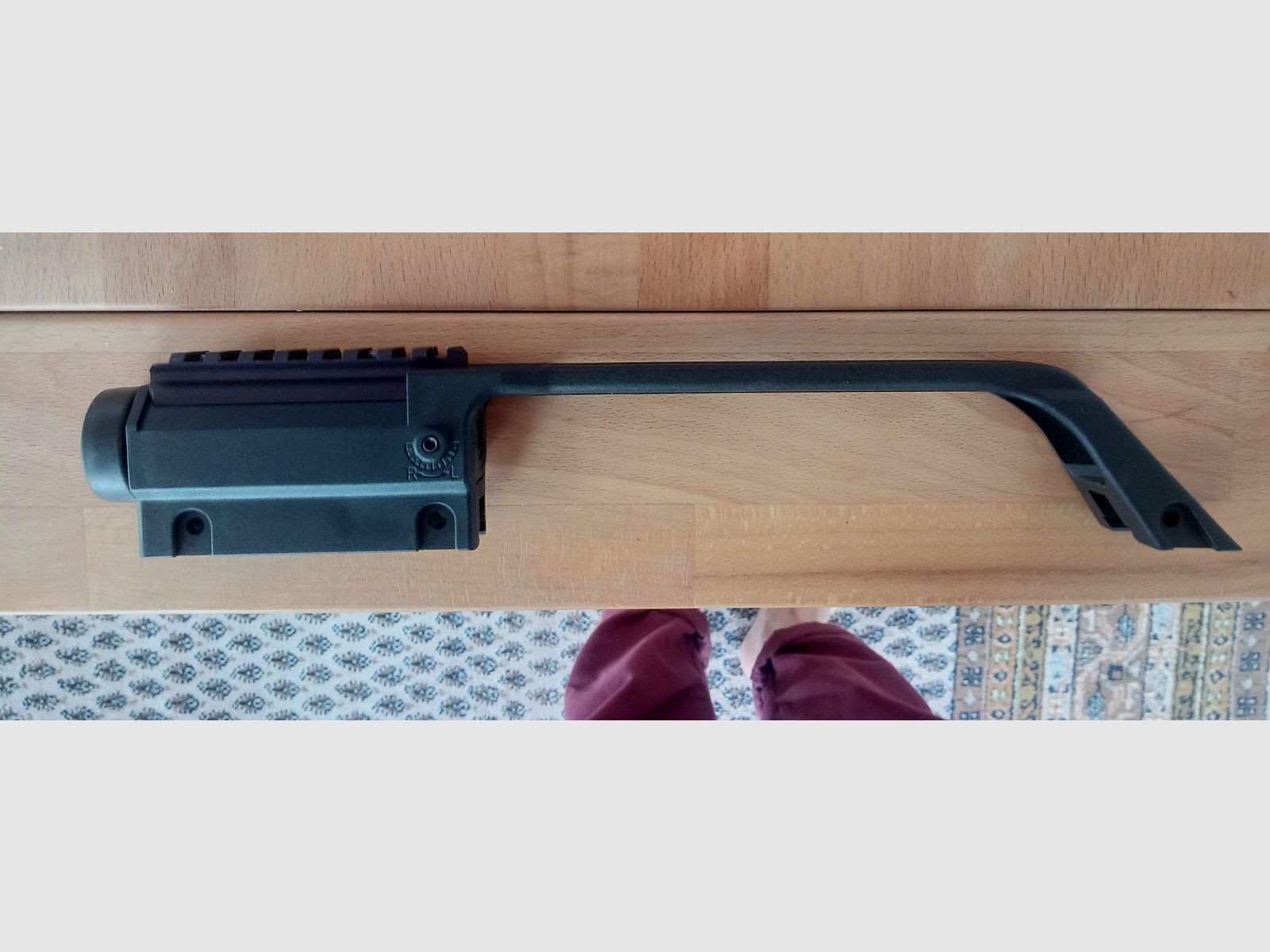 Hensoldt 3-Fach Optik Zielfernrohr Tragegriff mit Picatinny Schiene für H&K G36 HK243 und SL8 / x3 Scope Carryhandle