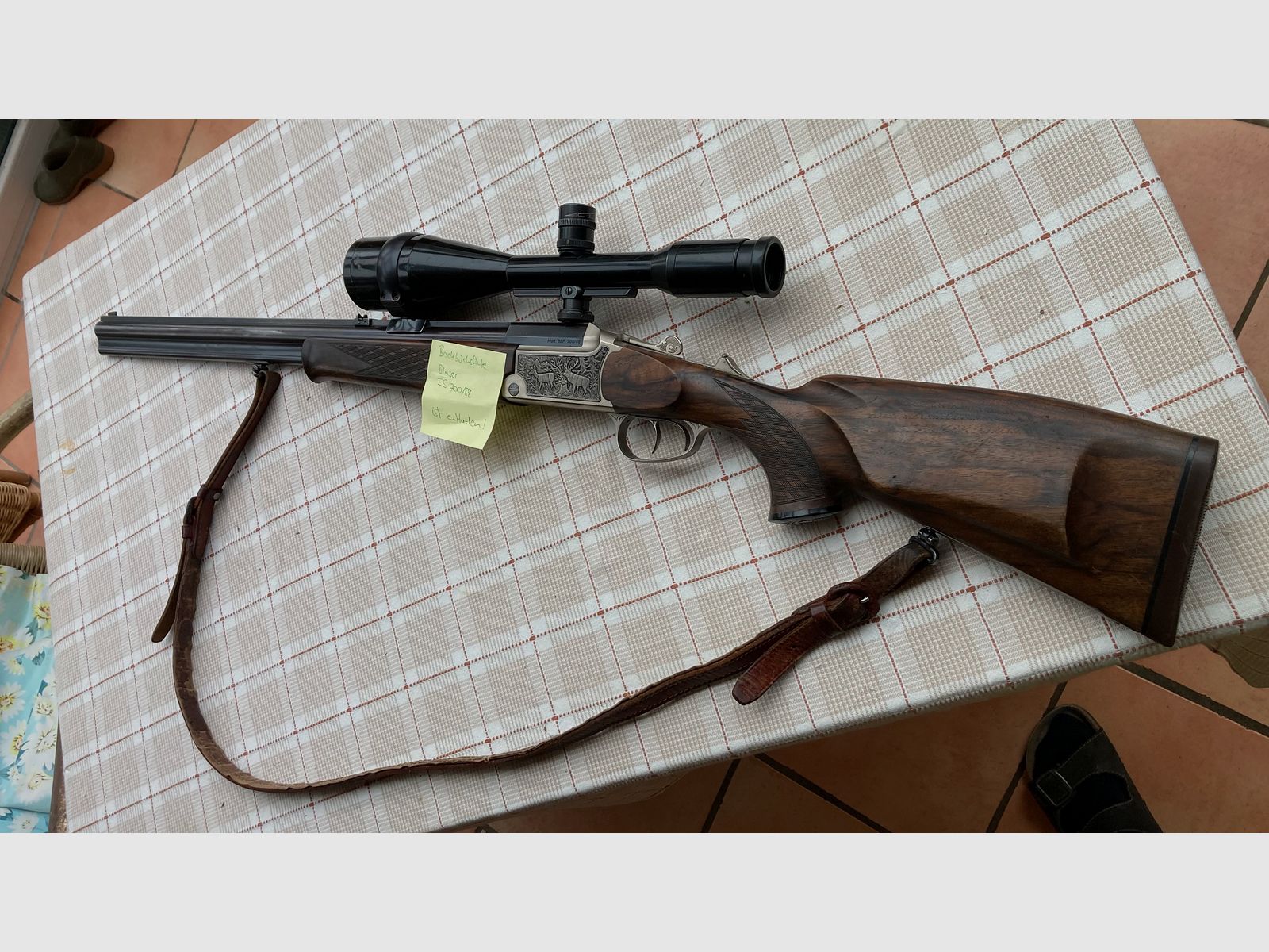 Blaser ES700/88 Bockbüchse mit Einstecklauf