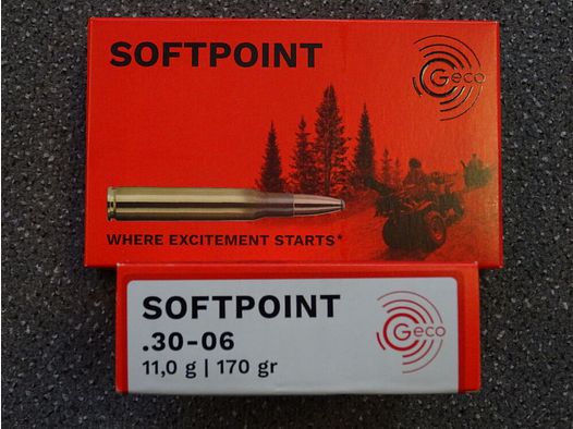 GECO .30-06 Spring. SOFT POINT 11,0g