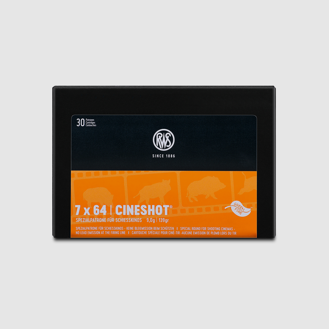 7×64 Cinéshot 9 g / 139 grs
