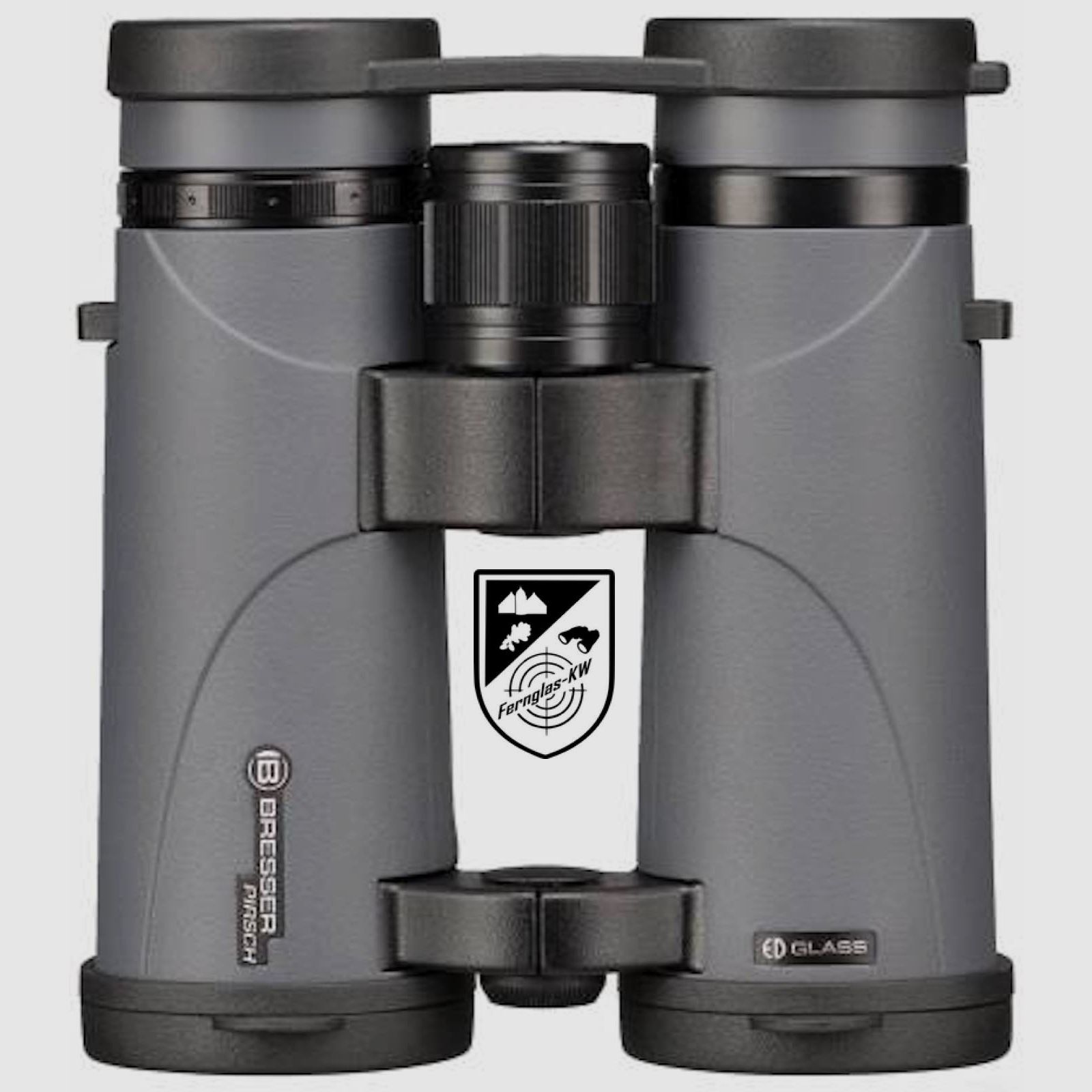 BRESSER 1720843 Pirsch ED 8x42 lornetka z powłoką fazową z torbą i paskiem