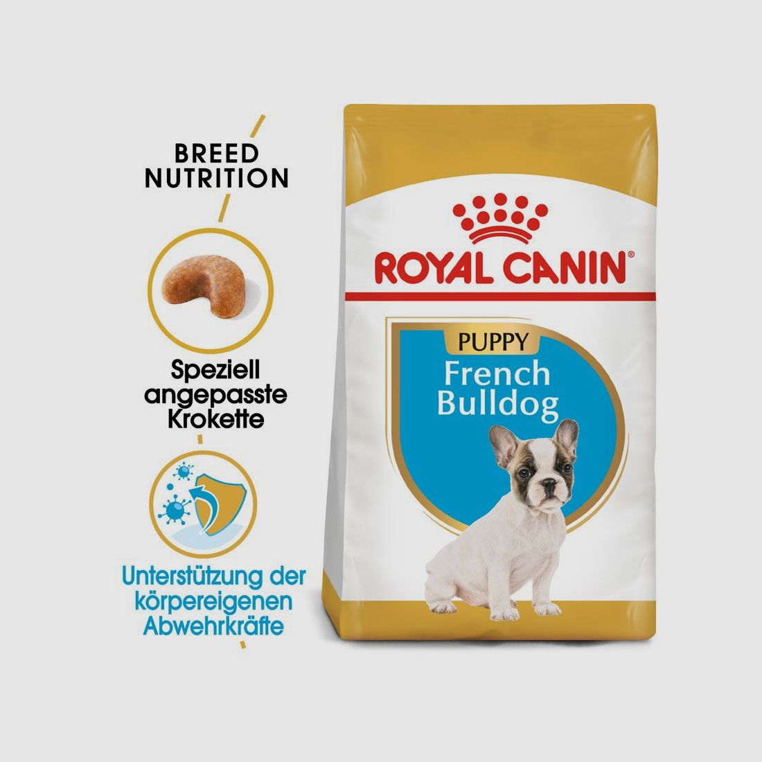 ROYAL CANIN Französische Bulldoggen Trockenfutter Welpen