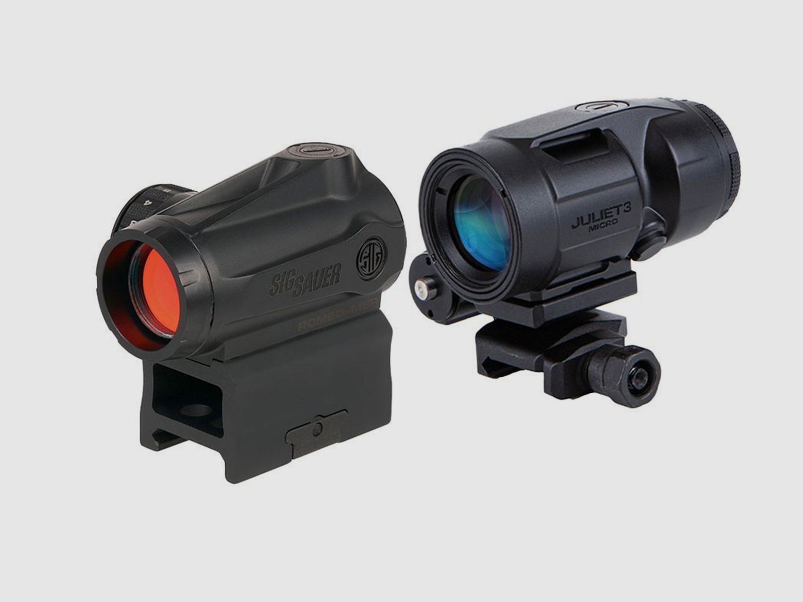 SIG SAUER ROMEO-MSR Gen2 Red Dot | 2 MOA + JULIET3 Micro Magnifier