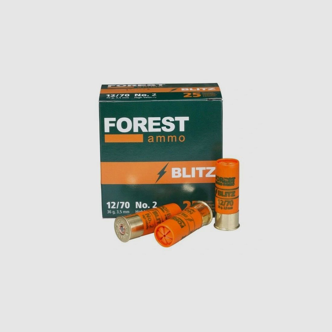 Forest Blitz 36g. HV à25 12/70 - 3,5mm, Bild 1 von 2