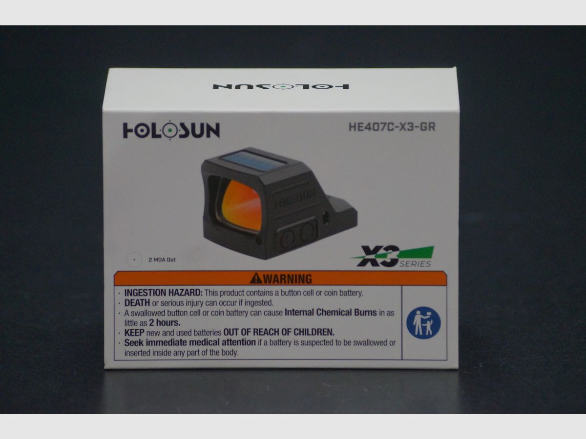 Holosun HE407C X3 2 MOA Green Dot, Bild 4 von 4