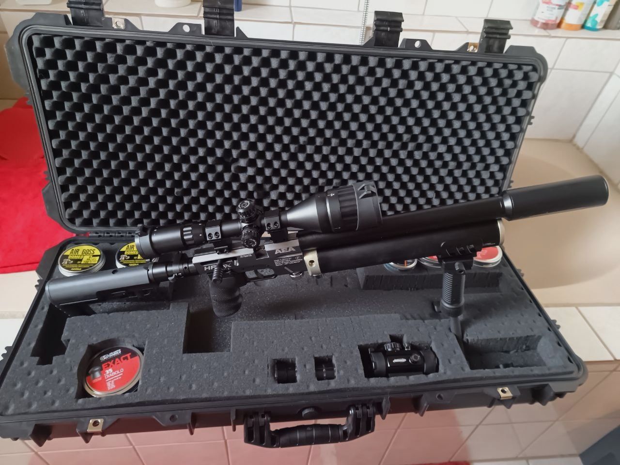 AEA HP Max Luftgewehr-Karabiner Kaliber 9mm F-Version - Neuwertig