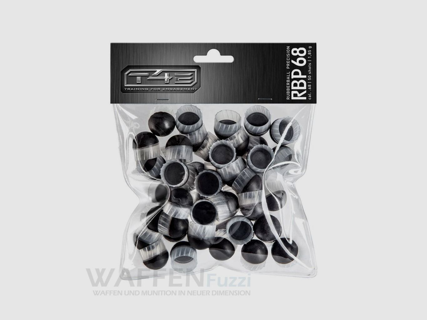 T4E RBP Rubber Ball 50 Schuss Kaliber .68